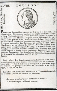 Jeu de cartes historiques contenant un abrg de l’Histoire de la
monarchie franaise. 